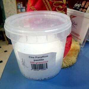 Cire Paraffine traitée en pastille 250gr