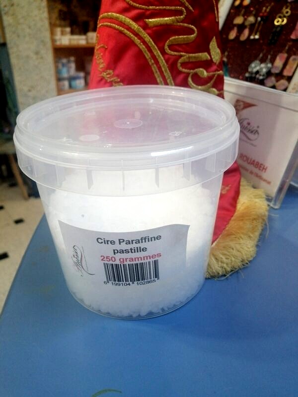 Cire Paraffine traitée en pastille 250gr