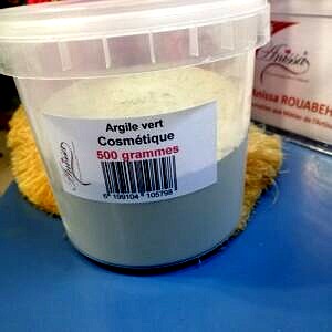 Argile Verte pour cosmétique 500 gr