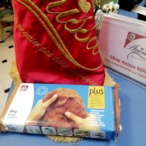 Pâte à modeler auto-durcissant terre cuite 500 gr