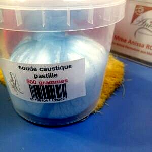 soude caustique granulés 500 grammes