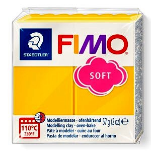 PATE POLYMERE FIMO SOFT TOURNESOL 57 gr REF 8020-16