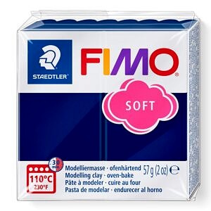 PATE POLYMERE FIMO SOFT BLEU WINDSOR 57 gr REF 8020-35