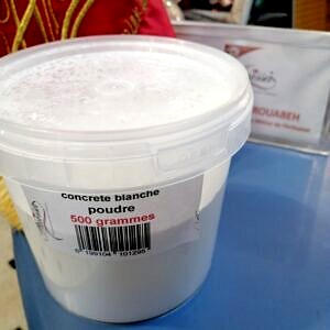Concrete blanche en poudre 500gr
