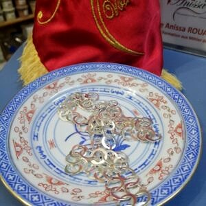 Rihana Argenté 80cm