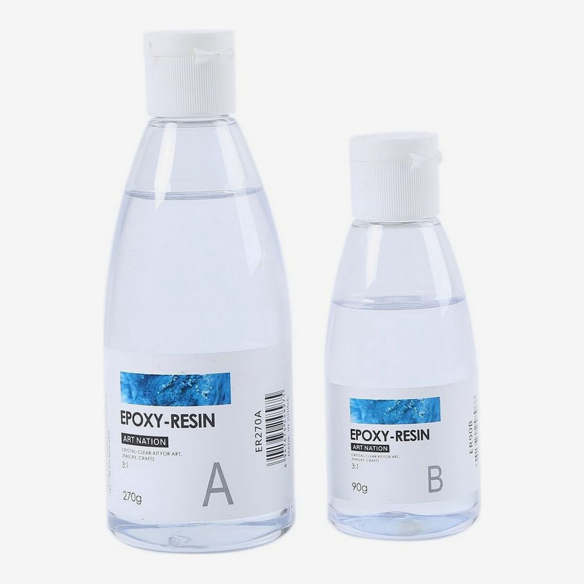 Résine epoxy transparente bi-composants cristal pour bijoux 360gr