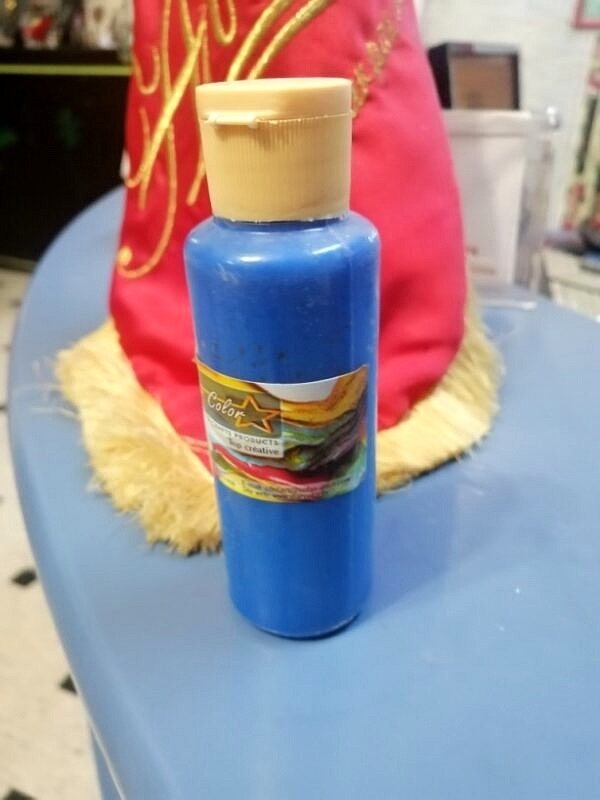 Acrylique Star color 100cc Bleu