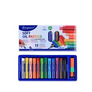 12 couleurs pastel huile soft diam 11 x 68mm giorgione