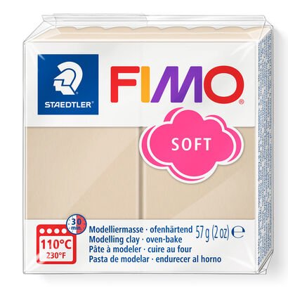 PATE POLYMERE FIMO SOFT SAHARA 57 gr REF 8020-70