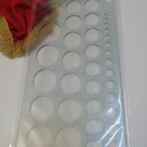 trace cercle 1-36 pour papier enroulée