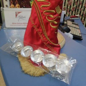 kit de 5 coupelles vide
